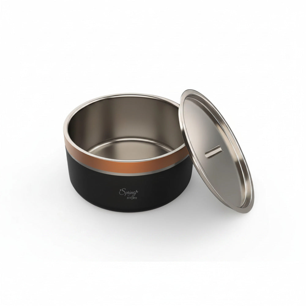 LA' FORTE Double Wall Stainless Steel Casserole with Lid