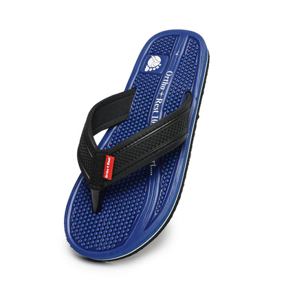 Ortho + Rest Orthopedic Men's Flip Flops with Acupressure Footbed