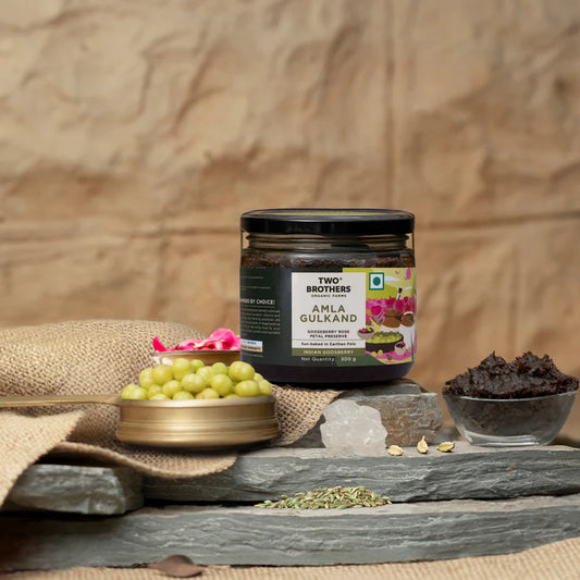 Two Brothers Organic Farms Natural Gulkand (300G)