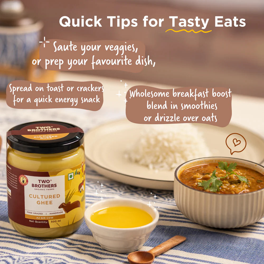 Two Brothers Organic Farms India A2 Ghee