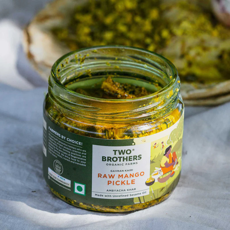 Two Brothers Organic Farms - Raw Mango Pickle