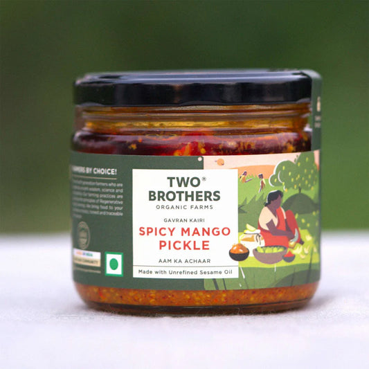 Two Brothers Organic Farms Spicy Mango Pickle