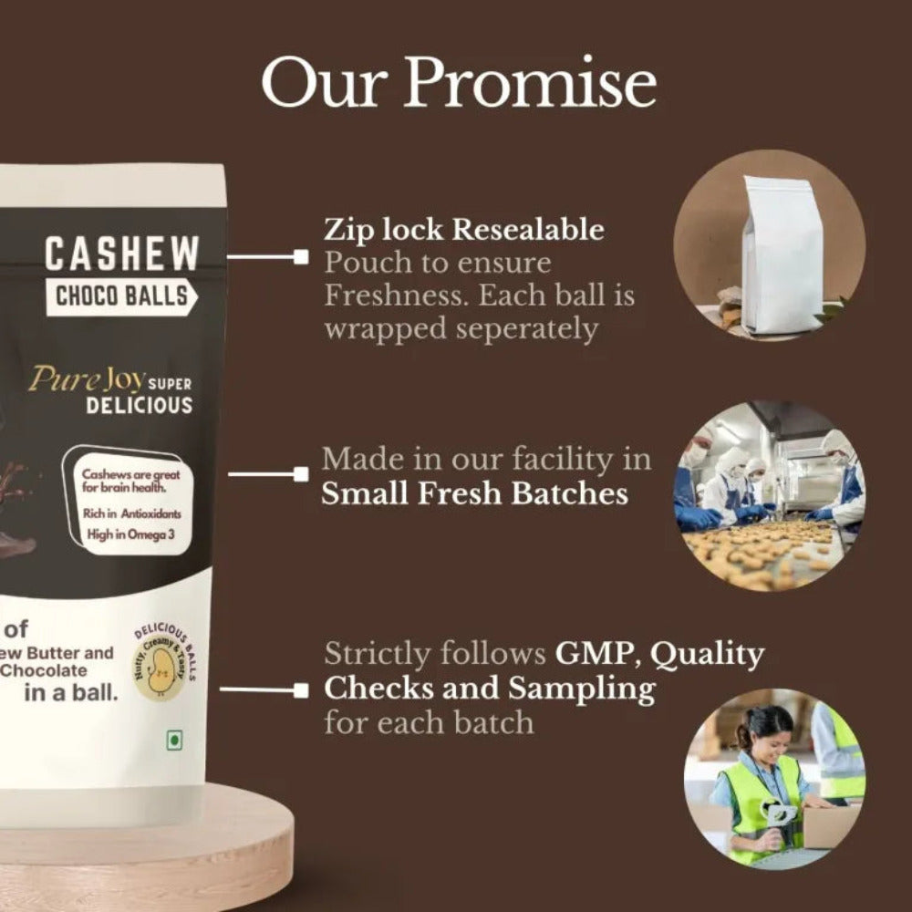 Fulfilling Foods Cashew Choco Balls