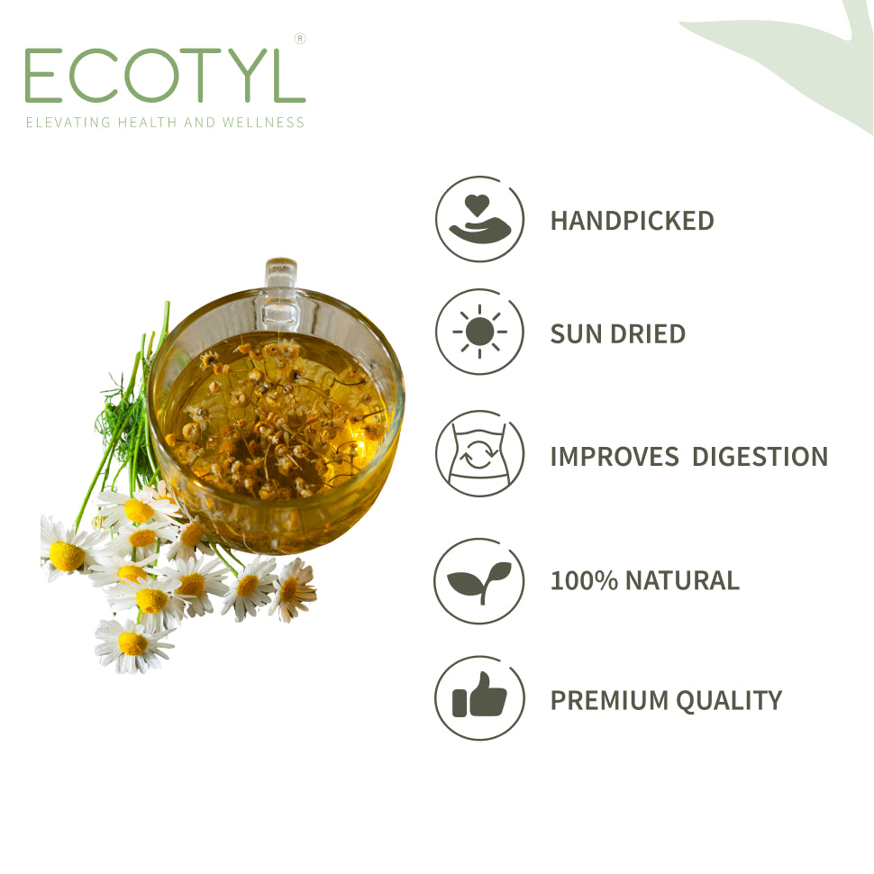 Ecotyl's Dried Chamomile Flowers  - 25g