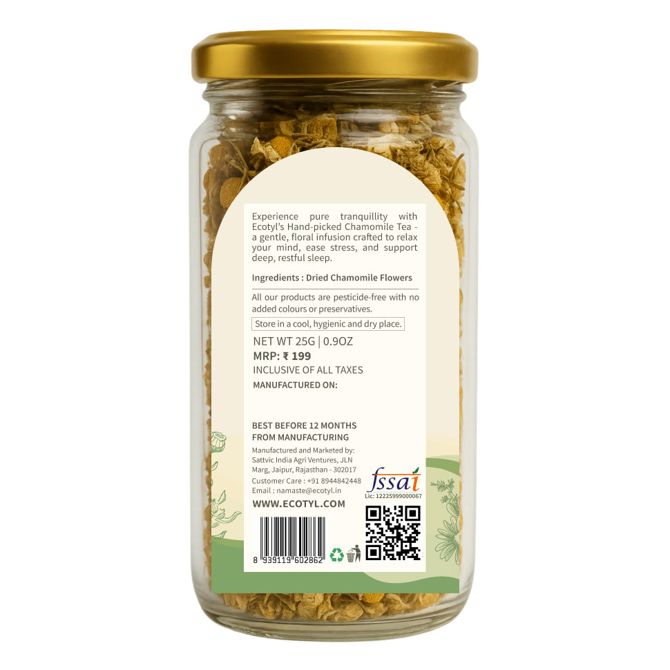 Ecotyl's Dried Chamomile Flowers  - 25g