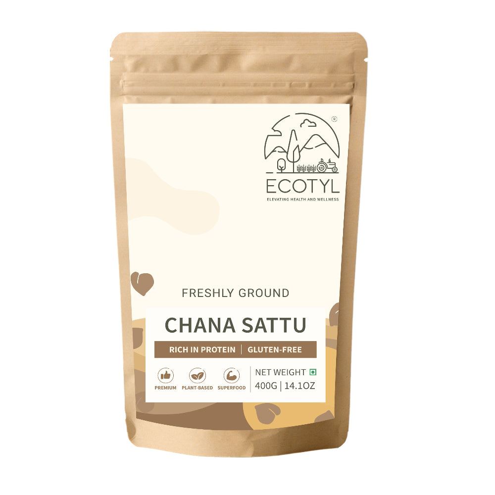 Ecotyl Chana Sattu - Roasted Gram Flour