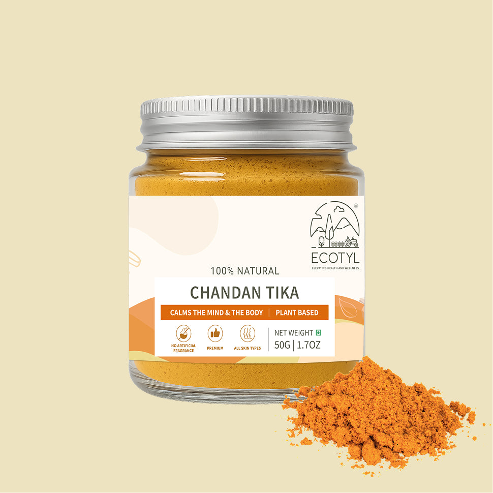 Ecotyl Chandan Tika | Natural Sandalwood Tika | Puja & Meditation | 50g