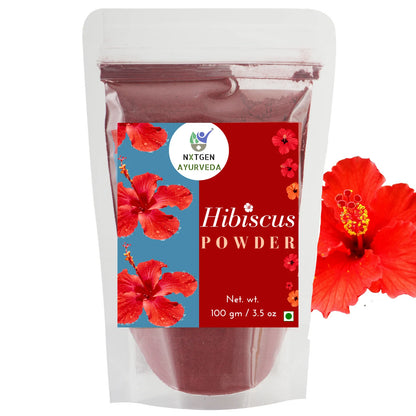 Nxtgen Ayurveda | Hibiscus Powder - 100 gms (Pack of 2)