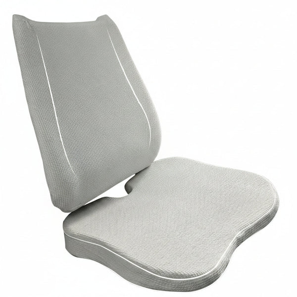Betterhood Car Cushions Combo - Ergonomic Memory Foam Backrest & Seat Cushion