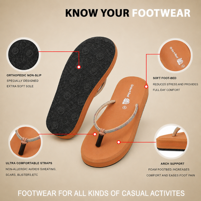 Ortho + Rest Ortho Orthopedic FlipFlops for Women