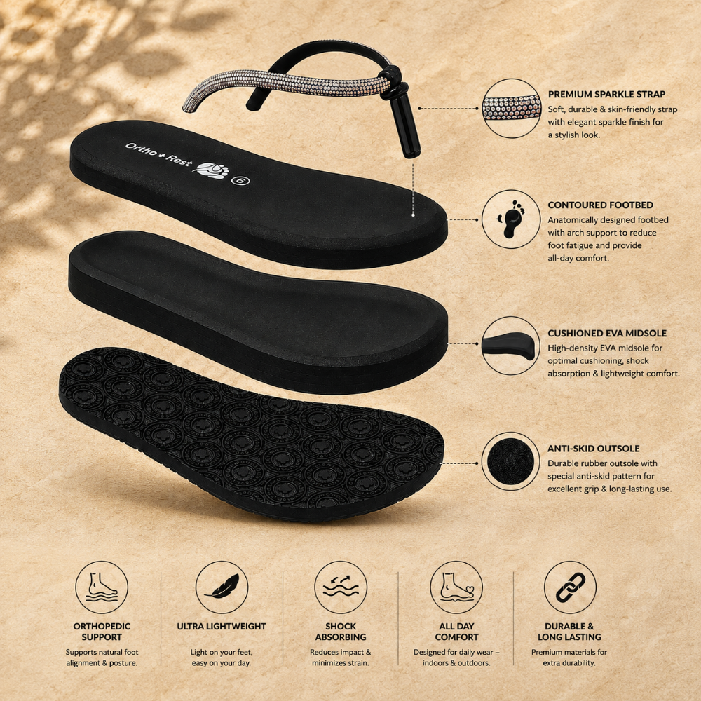 Ortho + Rest Ortho Orthopedic FlipFlops for Women