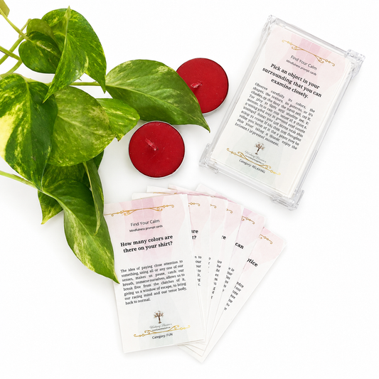 Healing Together Mindfulness Cards - Mini Mindfulness Activities for Instant Calm