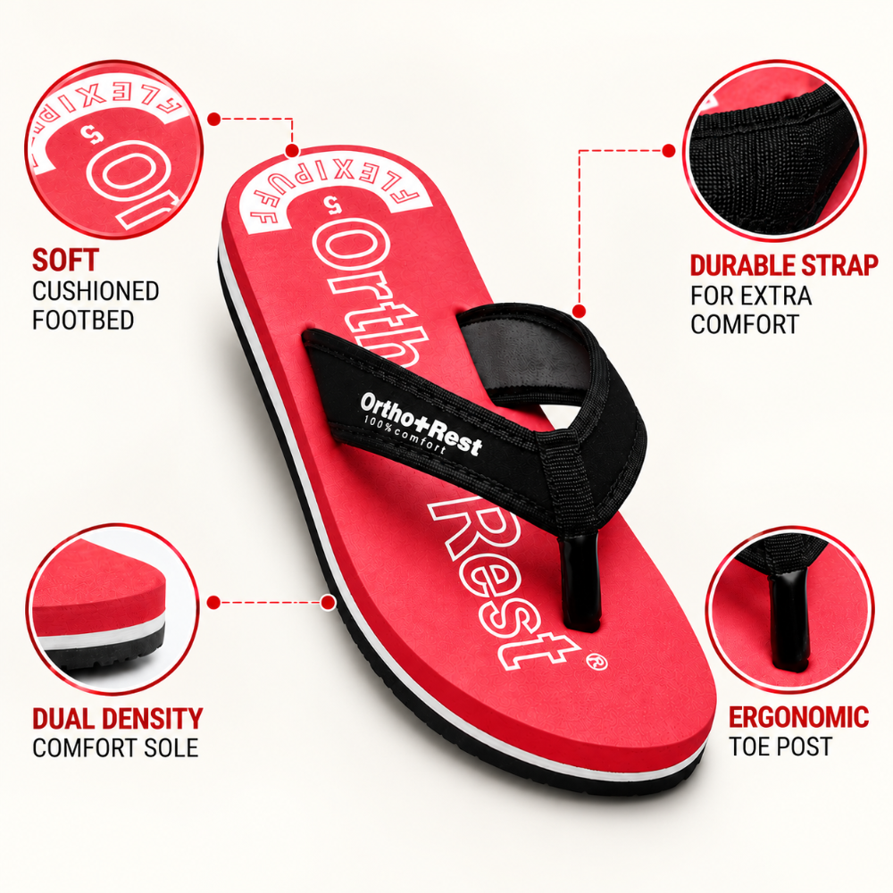 Ortho + Rest Women's Comfort Extra Soft Ortho Slippers