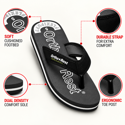 Ortho + Rest Women's Comfort Extra Soft Ortho Slippers