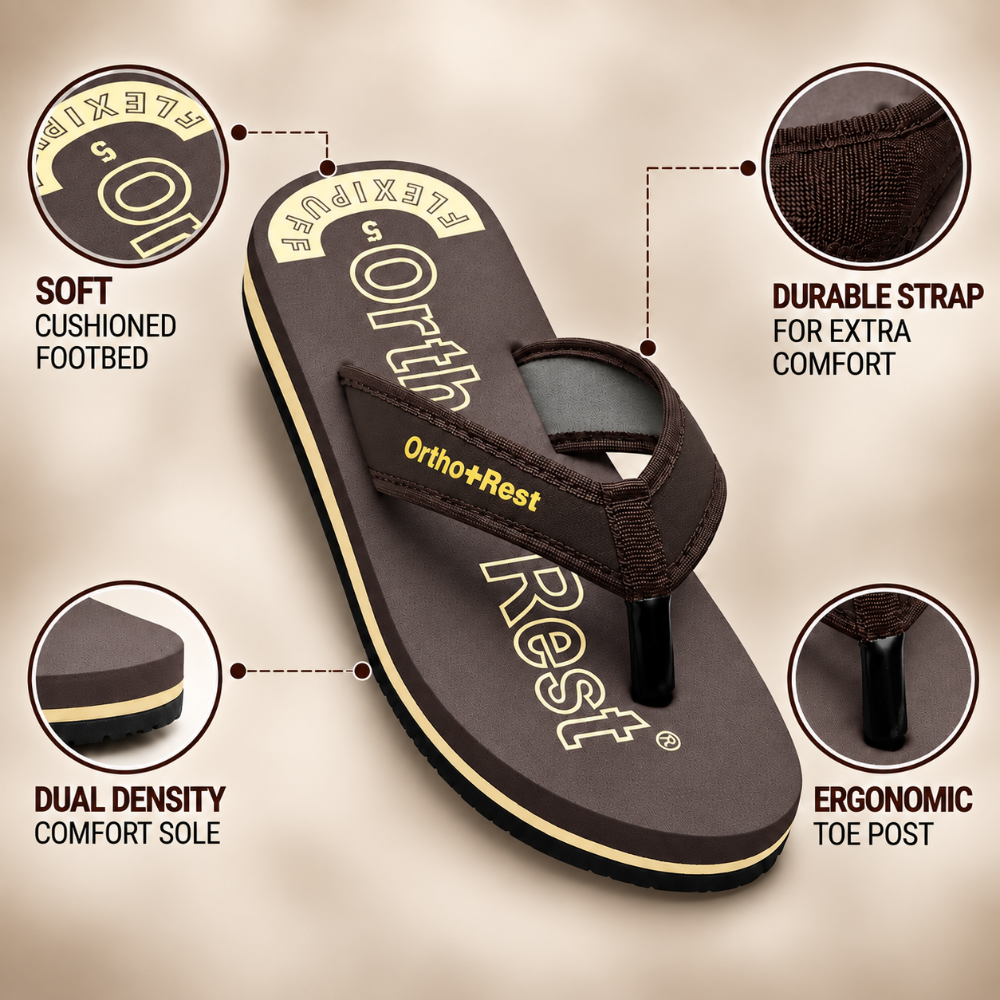 Ortho + Rest Women's Comfort Extra Soft Ortho Slippers