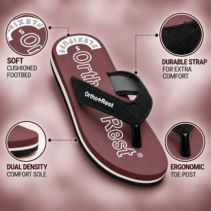 Ortho + Rest Women's Comfort Extra Soft Ortho Slippers