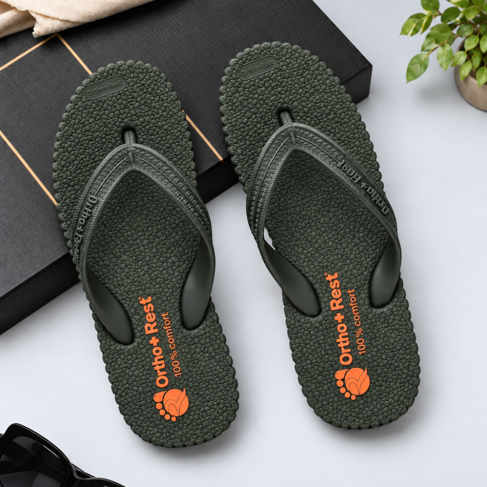 Ortho + Rest Hawaii Chappal Orthopedic Comfort Ortho Care, Unisex