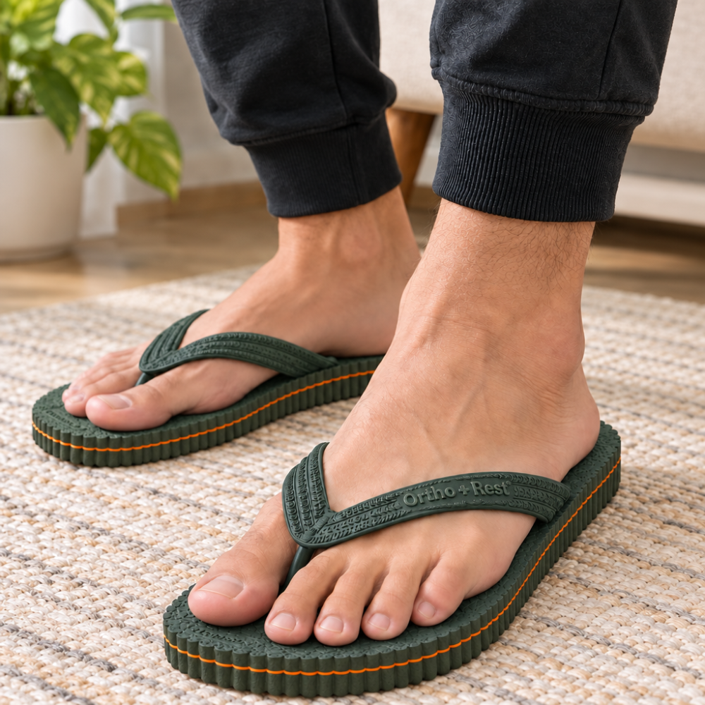 Ortho + Rest Hawaii Chappal Orthopedic Comfort Ortho Care, Unisex