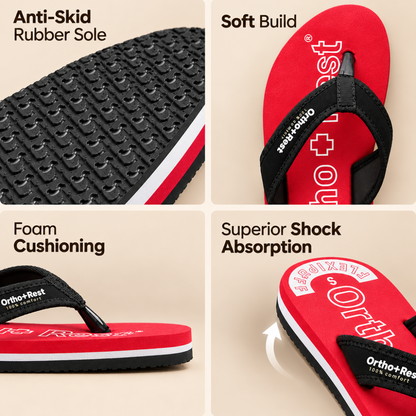 Ortho + Rest Women's Comfort Extra Soft Ortho Slippers