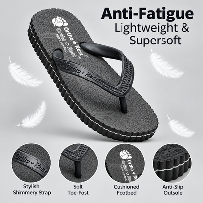 Ortho + Rest Hawaii Chappal Orthopedic Comfort Ortho Care, Unisex