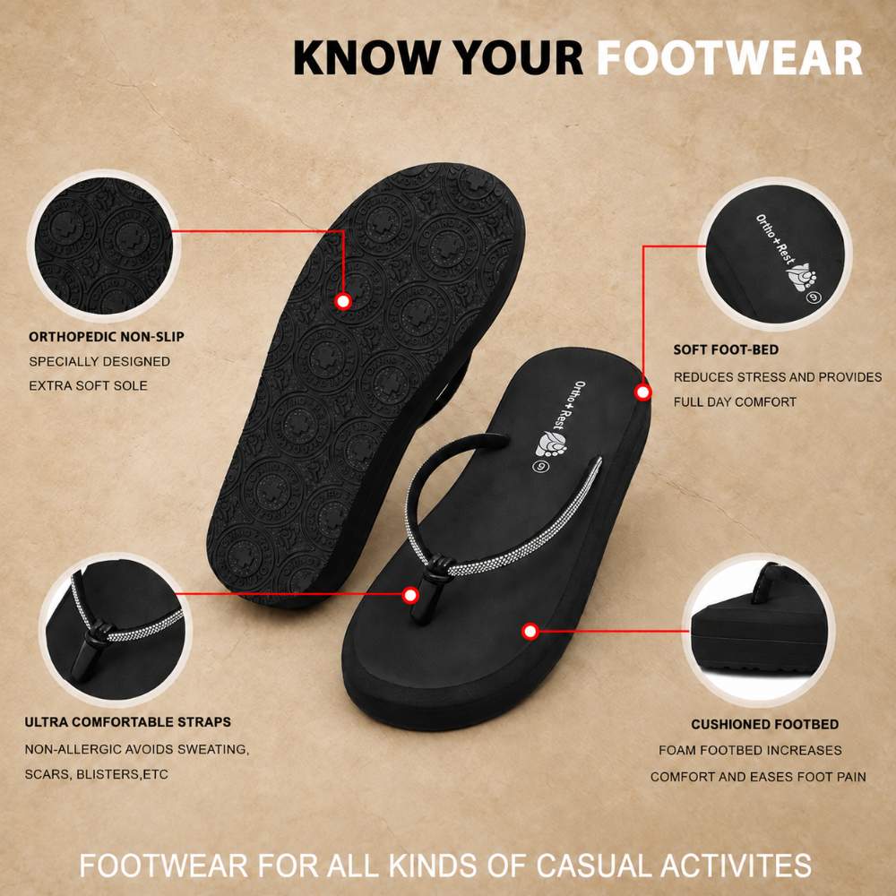 Ortho + Rest Ortho Orthopedic FlipFlops for Women