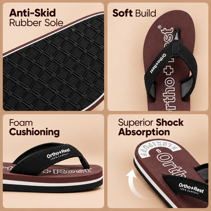 Ortho + Rest Women's Comfort Extra Soft Ortho Slippers