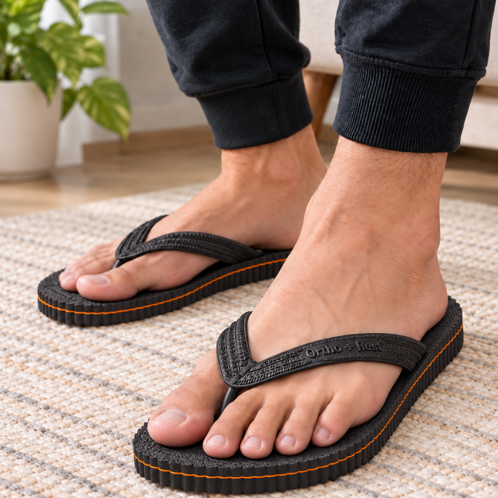 Ortho + Rest Hawaii Chappal Orthopedic Comfort Ortho Care, Unisex