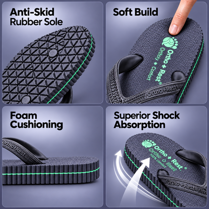 Ortho + Rest Hawaii Chappal Orthopedic Comfort Ortho Care, Unisex