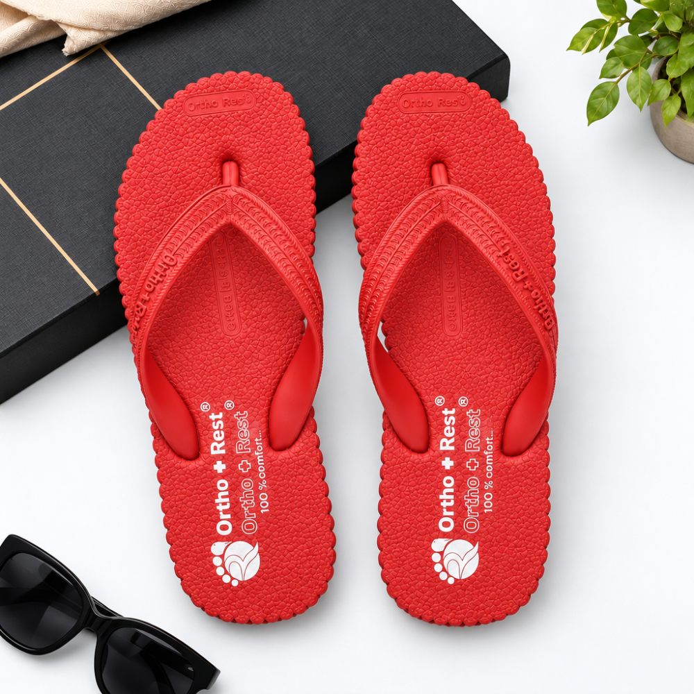 Ortho + Rest Hawaii Chappal Orthopedic Comfort Ortho Care, Unisex