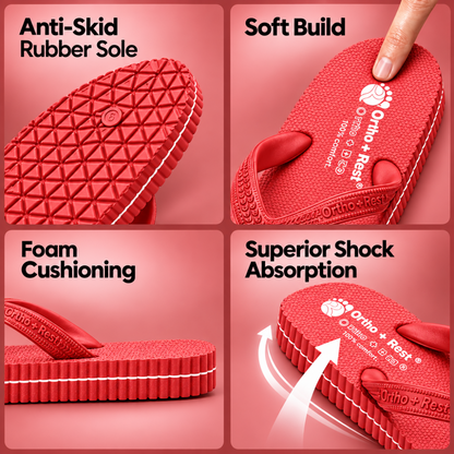 Ortho + Rest Hawaii Chappal Orthopedic Comfort Ortho Care, Unisex