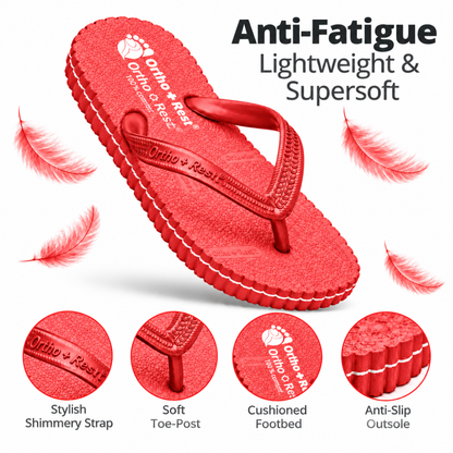 Ortho + Rest Hawaii Chappal Orthopedic Comfort Ortho Care, Unisex