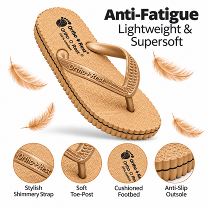 Ortho + Rest Hawaii Chappal Orthopedic Comfort Ortho Care, Unisex
