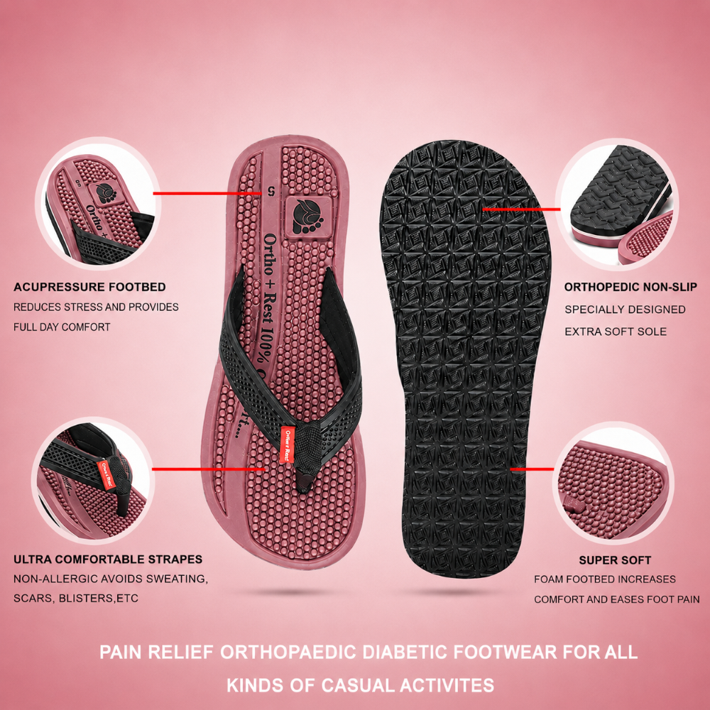 Ortho + Rest Doctor Orthopedic Slippers for Women