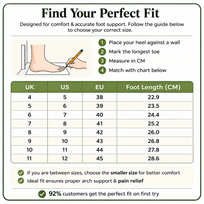 Leaf Flatfix Designed for Flatfoot Comfort & Posture