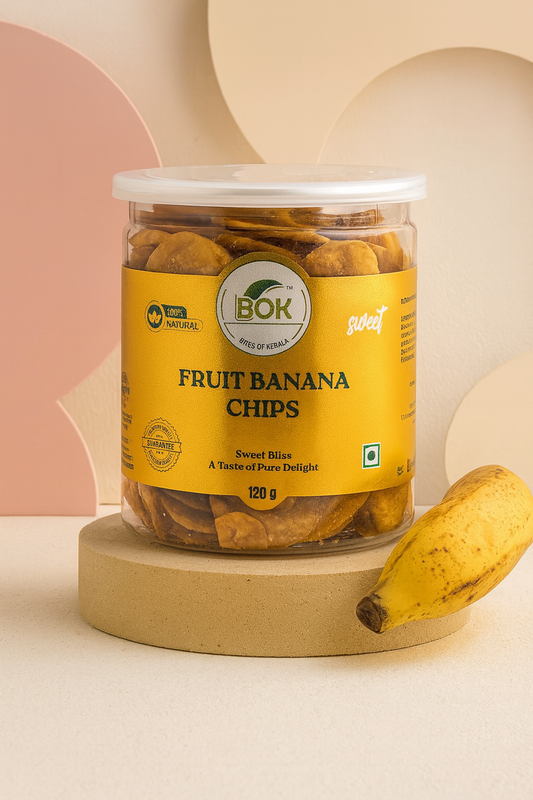 Bites Of Kerala Fruit Banana Chips- 120G