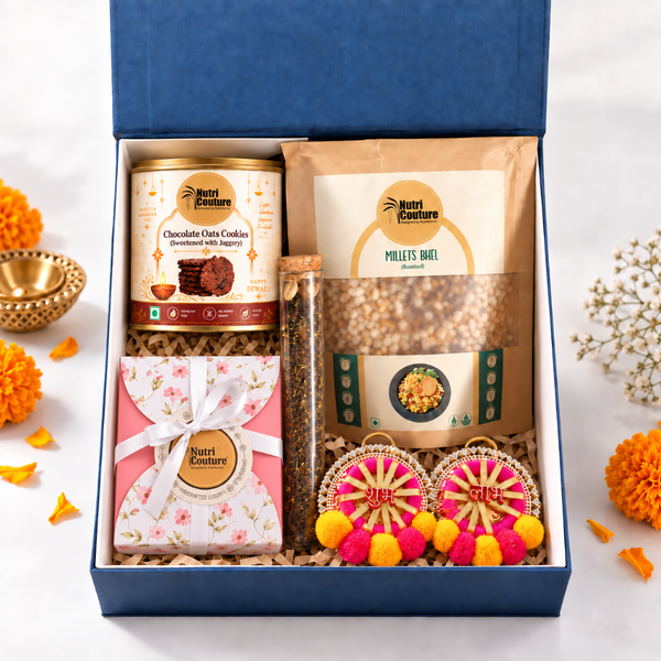 Nutri Couture The Chai, Snacks & Shubh Laabh Hamper - NCD26.15