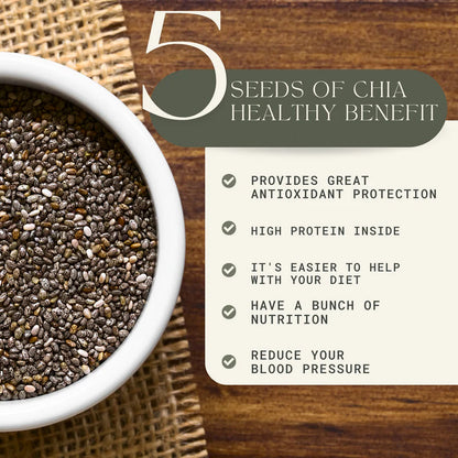 Nxtgen Ayurveda Chia Seeds Raw - 200 gms