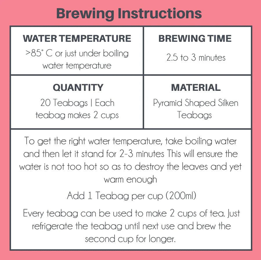 Gardner Street Tea Chinese Whispers - 20 Silken Sachets