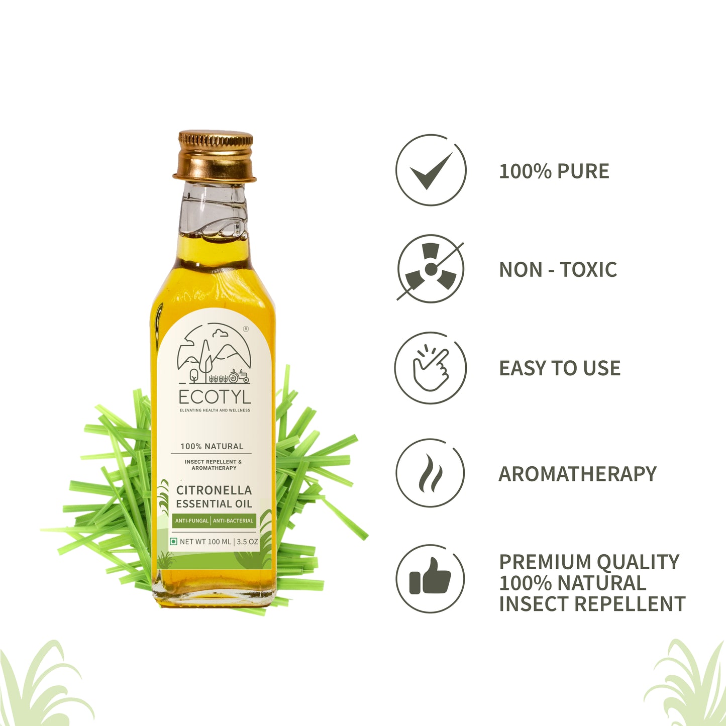 Ecotyl Citronella Oil 100 ML