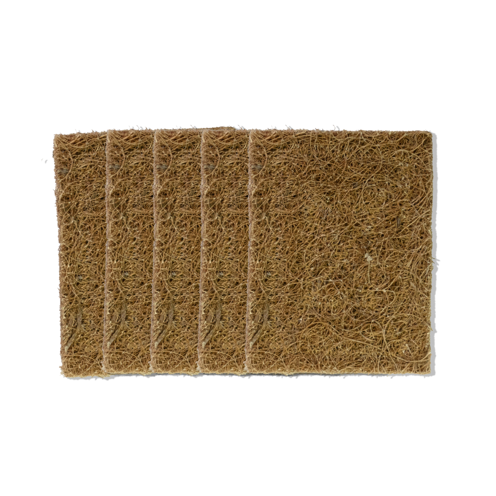 Soil Origin Coconut Coil Scrubber Pad (Dishwasher) - Set of 5