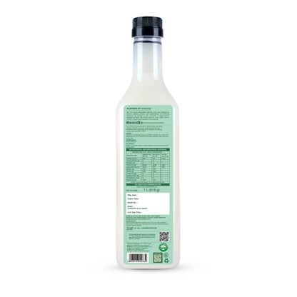 Two Brothers India Farms Coconut Oil, Made using farm grown Coconut | Cold-Pressed and Single-Filtered Oil for healthier Cooking | Kacchi Ghani/Mara Chekku, Natural and Unrefined 1 Litre
