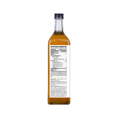 Turritopsis Wood Pressed Cold Pressed Sesame Oil
