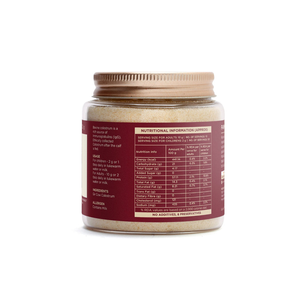Two Brothers India Farms Colostrum Powder | A2 Cows Colostrum Milk