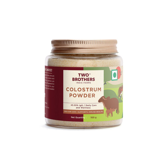 Two Brothers India Farms Colostrum Powder | A2 Cows Colostrum Milk