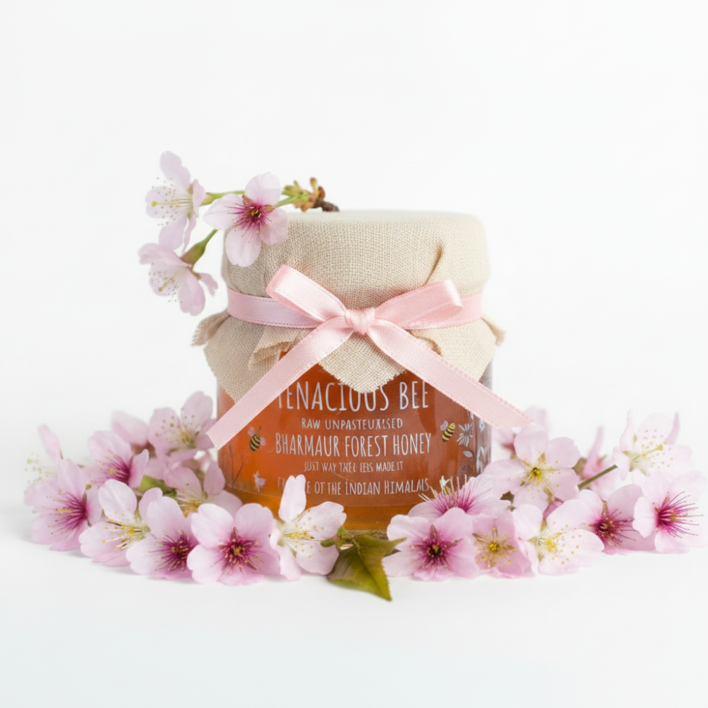 Tenacious Bees Raw Unpasteurised Bharmaur Forest Honey