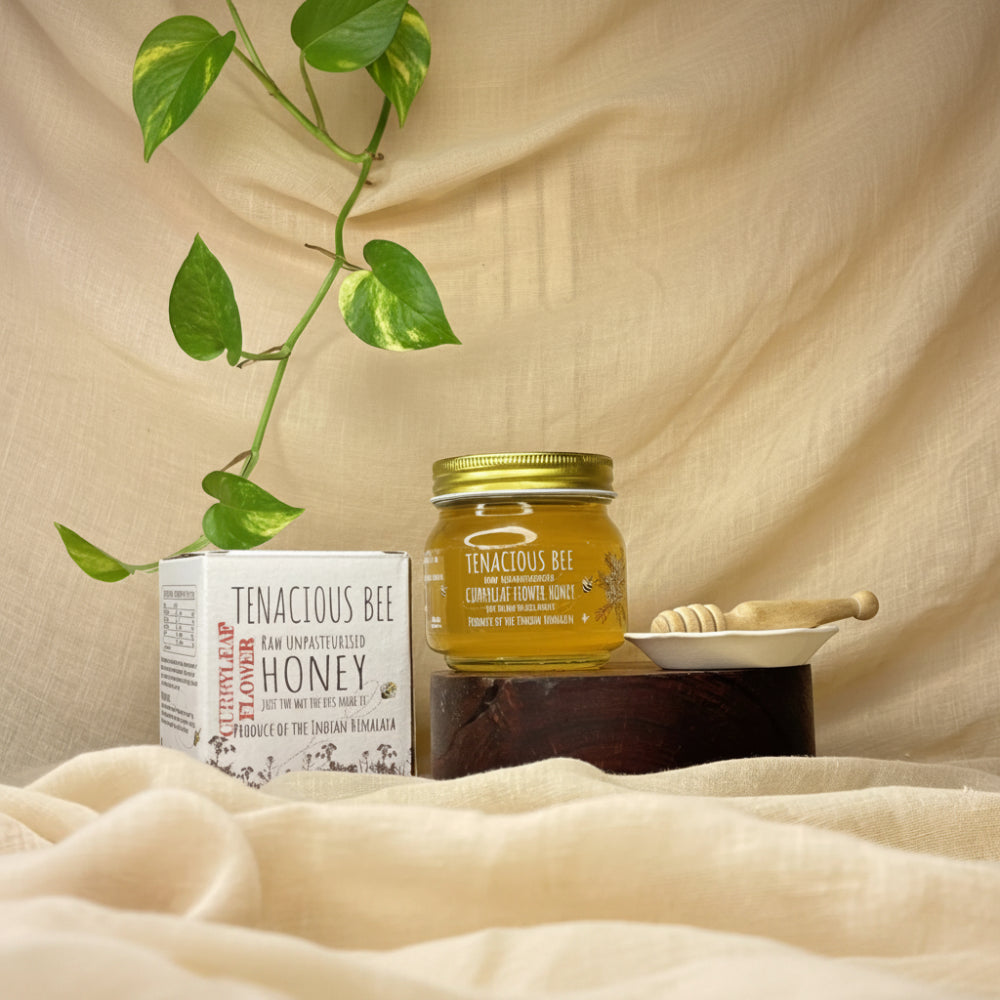 Tenacious Bees Raw Unpasteurised Curryleaf Flower Honey