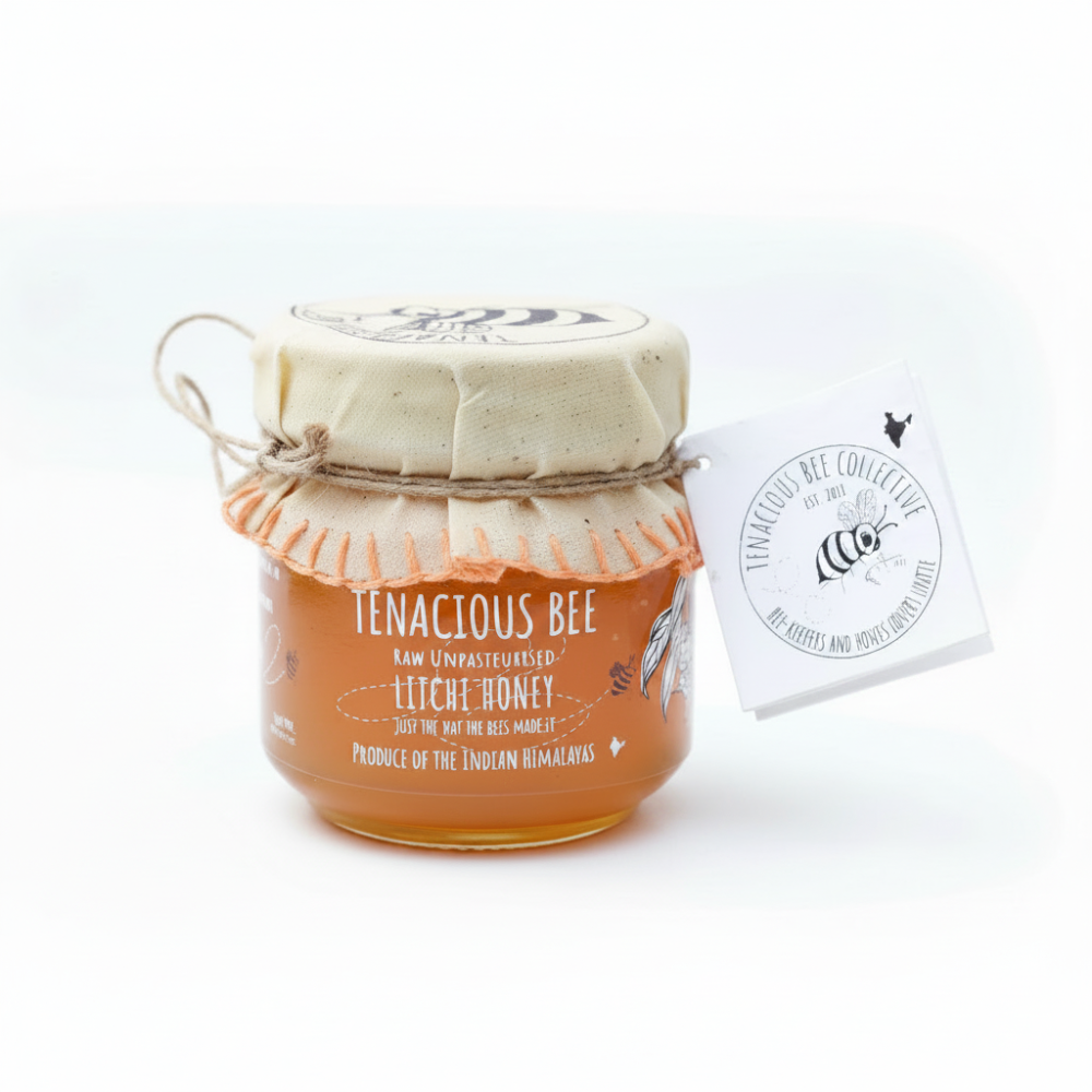 Tenacious Bees Raw Unpasteurised Litchi Honey