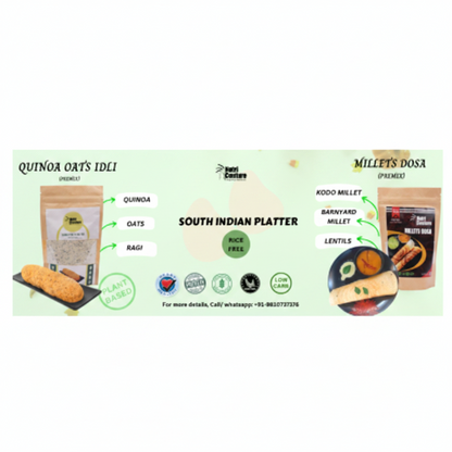 Nutri Couture Quinoa Oats Idli Mix (Premix)