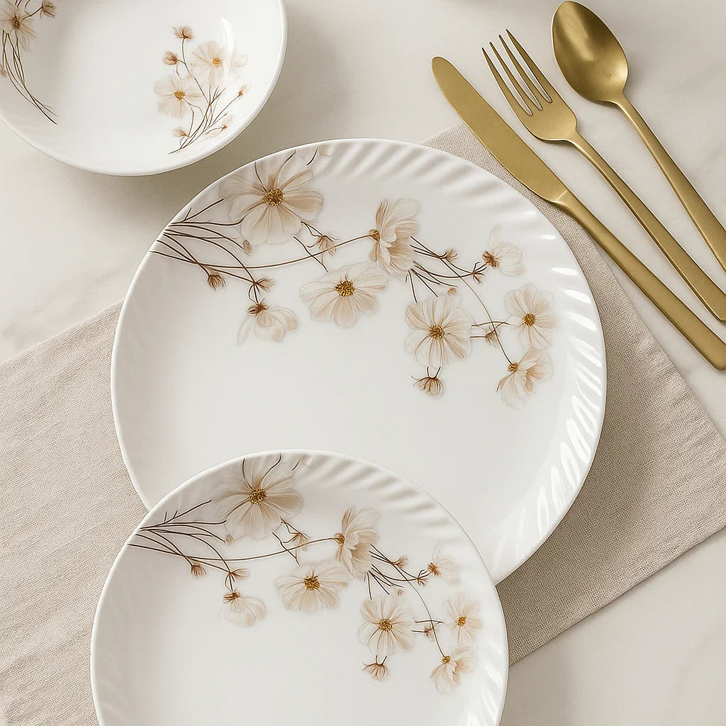 Comfy Homes Round Melamine 41 Pcs Dinner Set