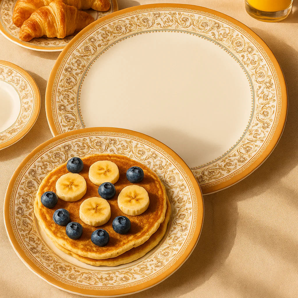 Comfy Homes Round Melamine 41 Pcs Dinner Set